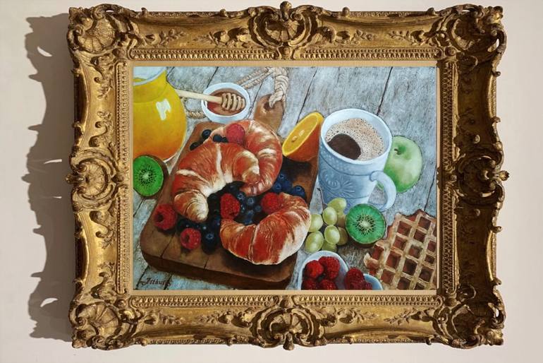 Original Contemporary Still Life Painting by Arthur Isayan