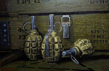 Original Realism Still Life Paintings by Arthur Isayan