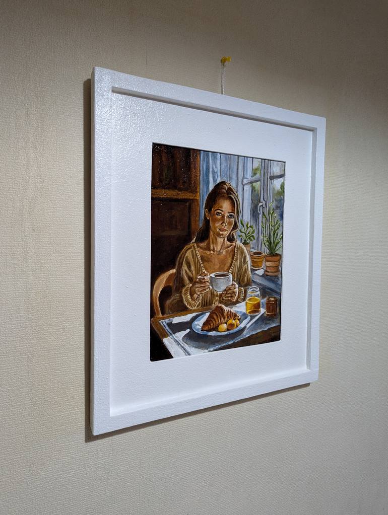 Original Realism Women Painting by Arthur Isayan