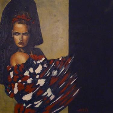 Original Portraiture Women Paintings by Arthur Isayan