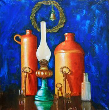 Original Impressionism Still Life Paintings by Arthur Isayan