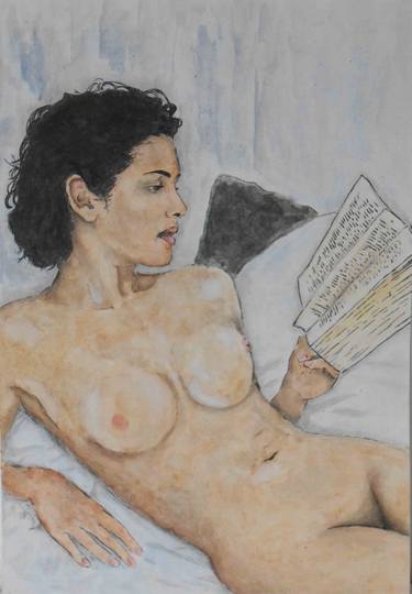 Print of Figurative Nude Drawings by Arthur Isayan