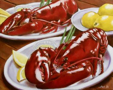 "Lobsters, Lemons and an Olive Sauce" thumb