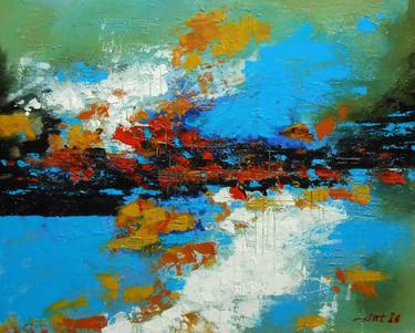 Original Abstract Paintings by Arthur Isayan