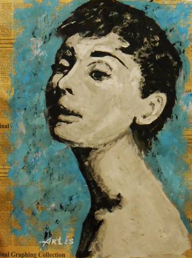 Print of Expressionism Portrait Paintings by Arthur Isayan