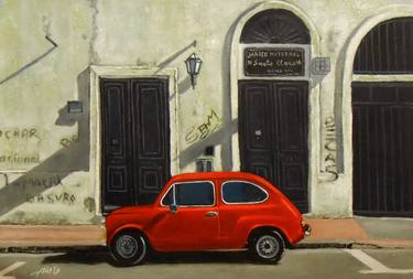 Print of Realism Car Paintings by Arthur Isayan
