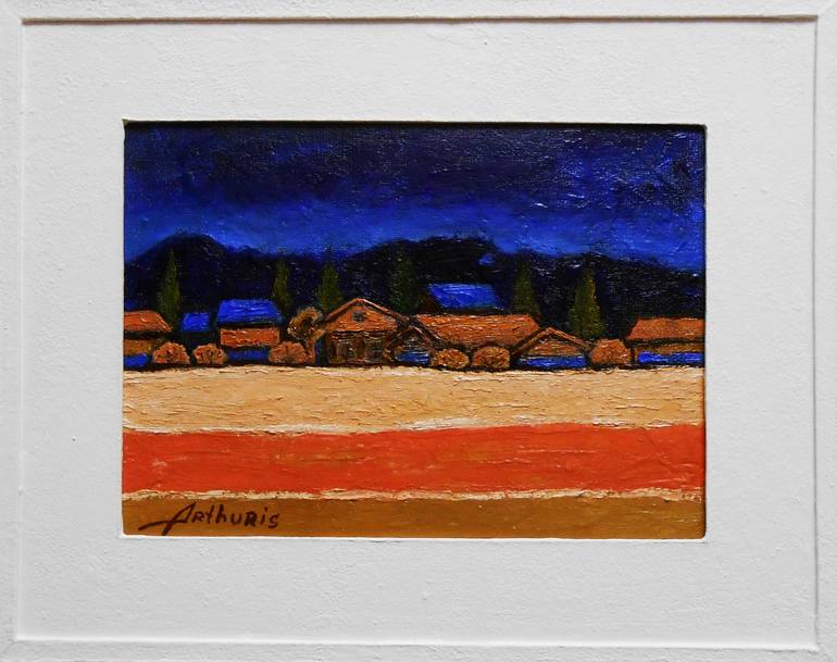 Original Impressionism Landscape Painting by Arthur Isayan