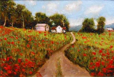 Original Impressionism Landscape Paintings by Arthur Isayan