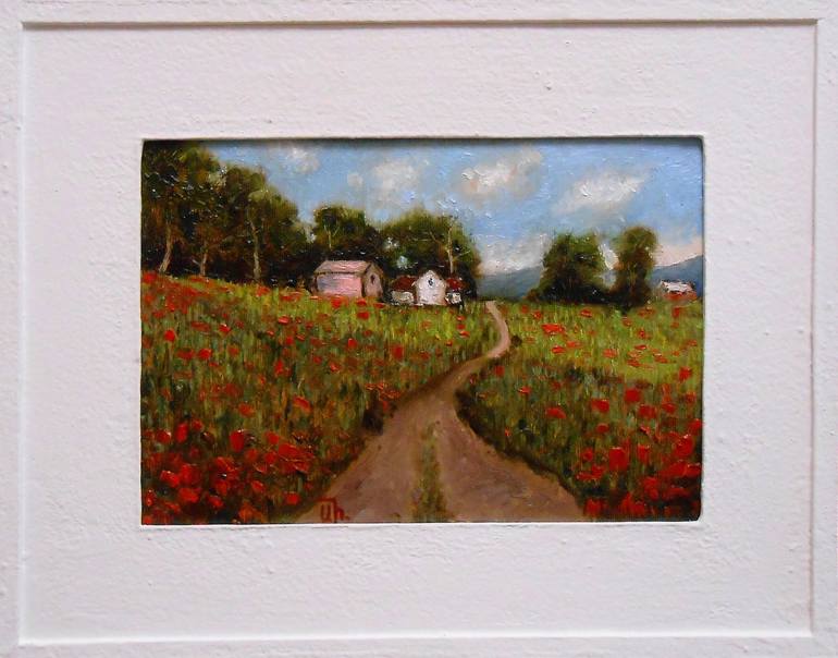 Original Impressionism Landscape Painting by Arthur Isayan