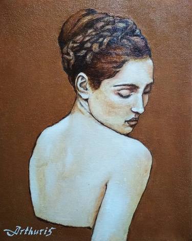 Original Women Paintings by Arthur Isayan