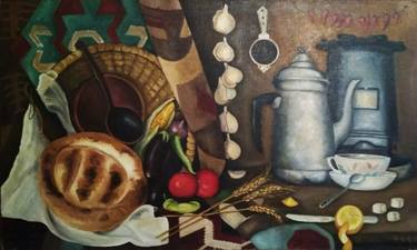 Print of Still Life Paintings by Arthur Isayan