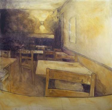 Print of Expressionism Interiors Paintings by William Snyder III