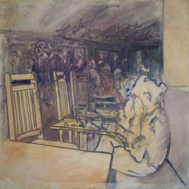 Print of Expressionism Interiors Paintings by William Snyder III