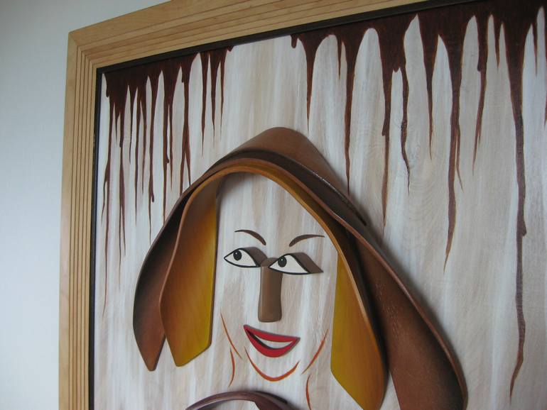 Original Impressionism People Sculpture by Marc Maillet