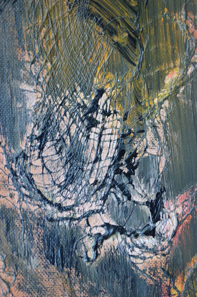 Original Abstract Painting by Therese Lydia Joseph