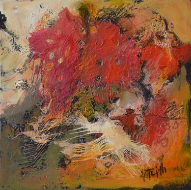 Original Abstract Expressionism Abstract Paintings by Therese Lydia Joseph