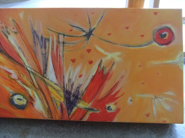 Original Abstract Painting by Therese Lydia Joseph