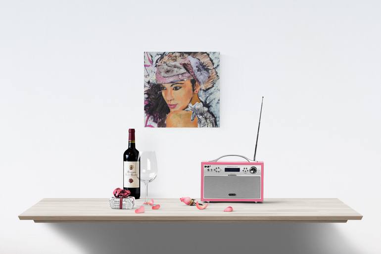 Original Contemporary Fashion Mixed Media by Therese Lydia Joseph