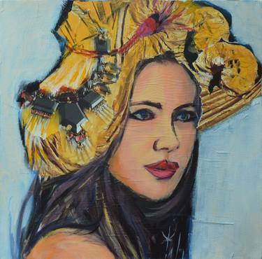 Original Figurative Women Paintings by Therese Lydia Joseph