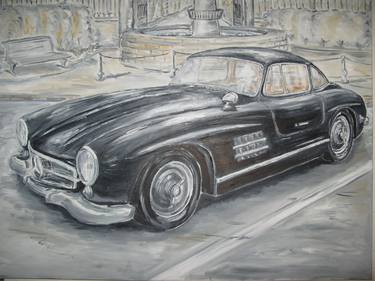 Original Portraiture Automobile Paintings by no name