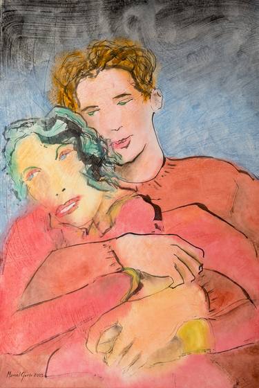 Original Love Paintings by Marcel Garbi