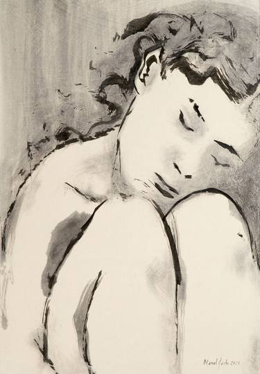 Original Women Drawings by Marcel Garbi