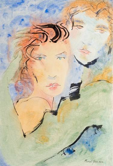 Original Love Paintings by Marcel Garbi