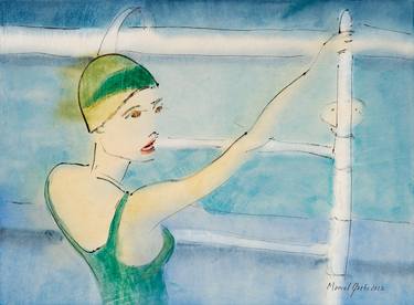 Original Sports Paintings by Marcel Garbi