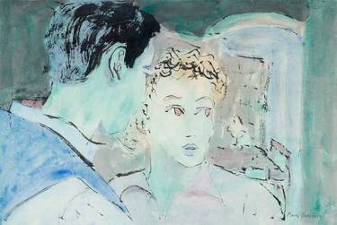 Original Figurative Political Paintings by Marcel Garbi