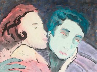 Original Expressionism Love Paintings by Marcel Garbi