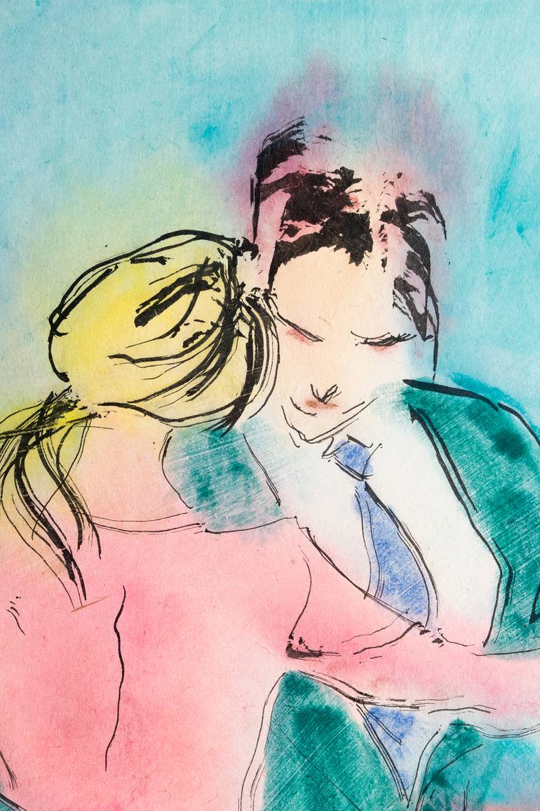 Original Expressionism Music Painting by Marcel Garbi