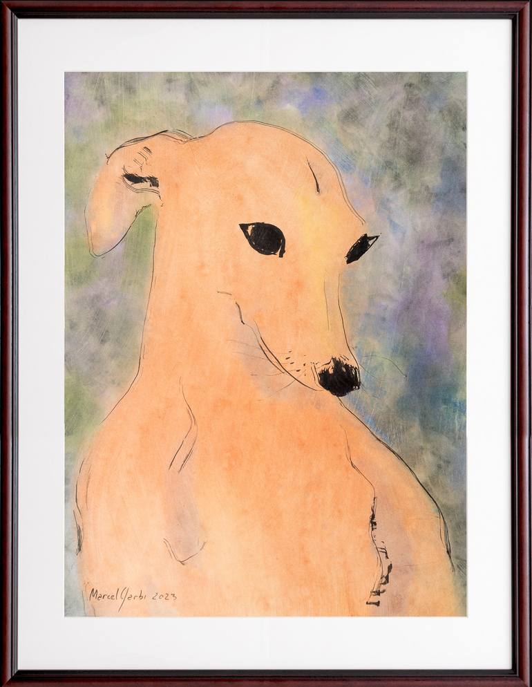 Original Figurative Animal Painting by Marcel Garbi