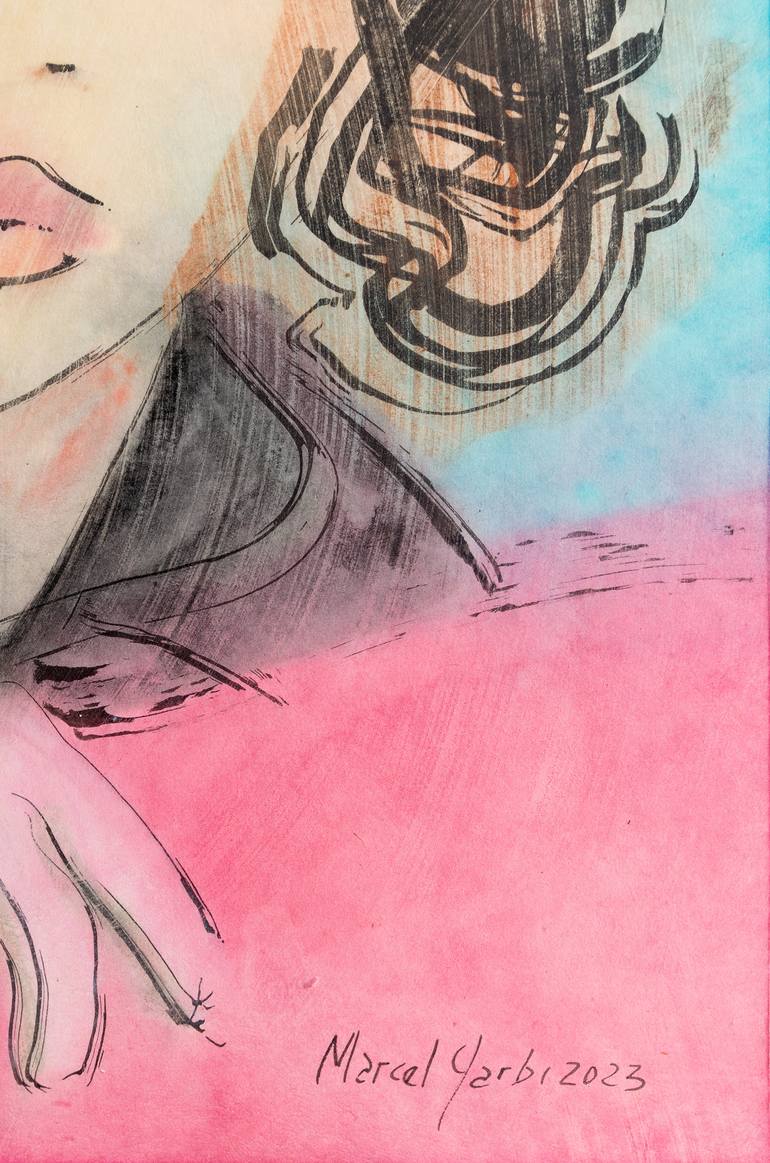 Original Figurative Fashion Painting by Marcel Garbi