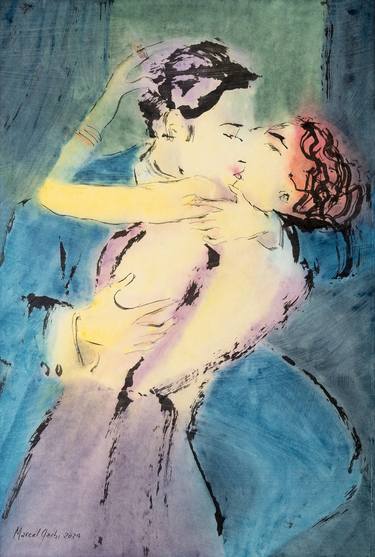 Original Love Paintings by Marcel Garbi