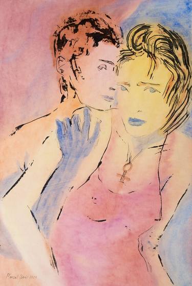 Original Love Paintings by Marcel Garbi