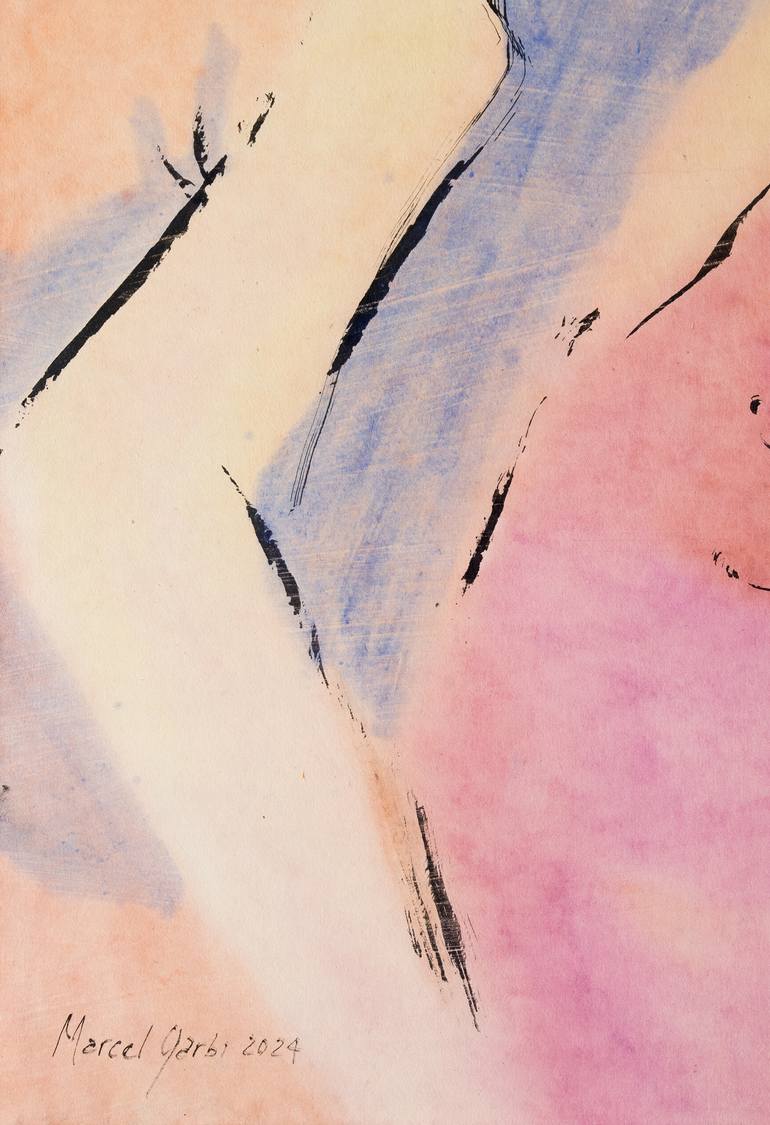 Original Figurative Love Painting by Marcel Garbi