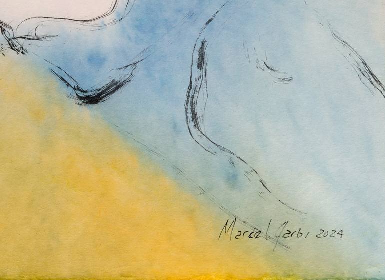 Original Figurative Women Painting by Marcel Garbi