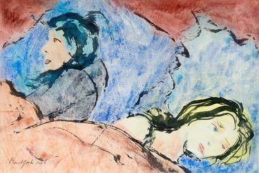 Original Expressionism Love Paintings by Marcel Garbi