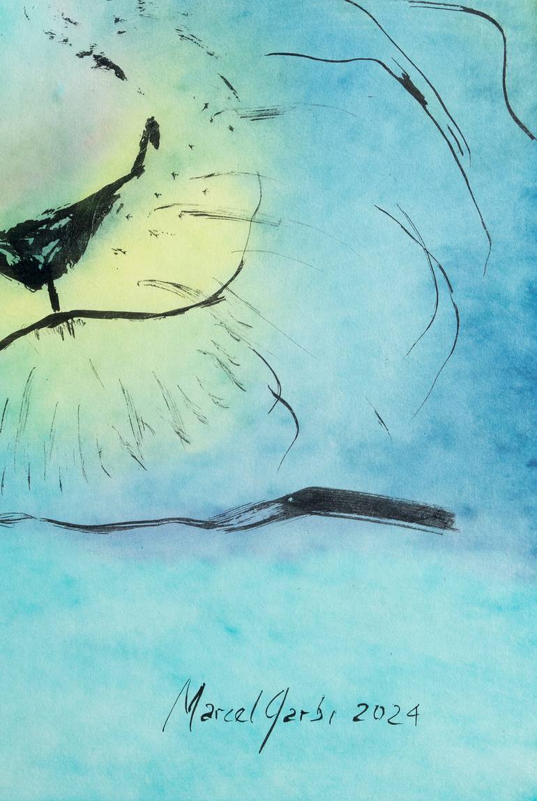 Original Figurative Animal Painting by Marcel Garbi