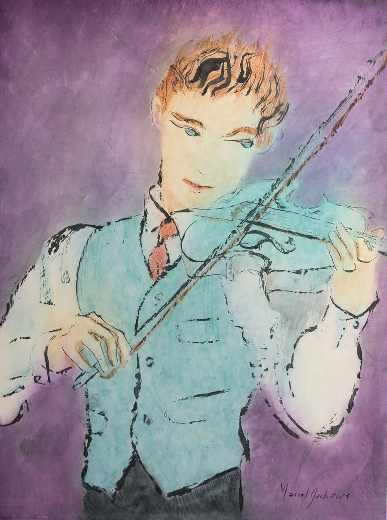 Original  Painting by marcel garbi