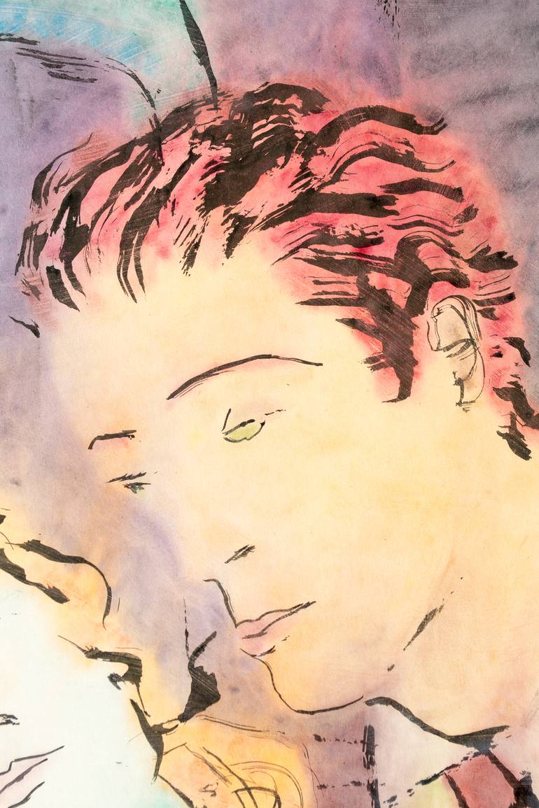 Original Figurative Health & Beauty Painting by Marcel Garbi