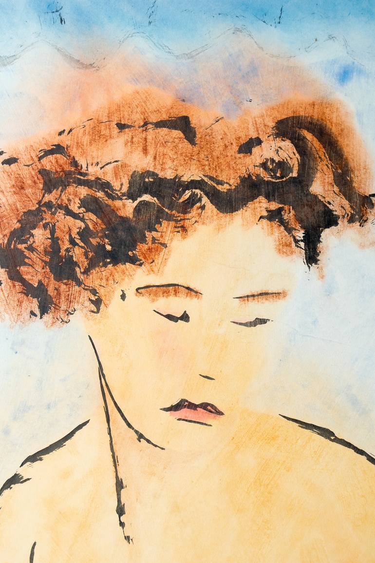 Original Figurative Nude Painting by Marcel Garbi
