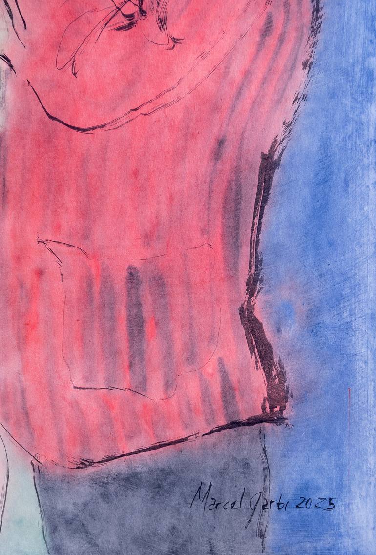 Original Figurative Love Painting by Marcel Garbi