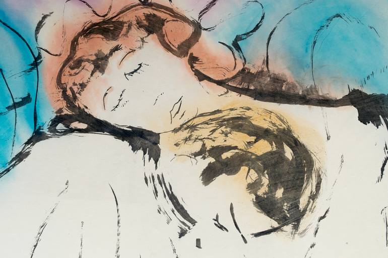 Original Figurative Religion Painting by Marcel Garbi