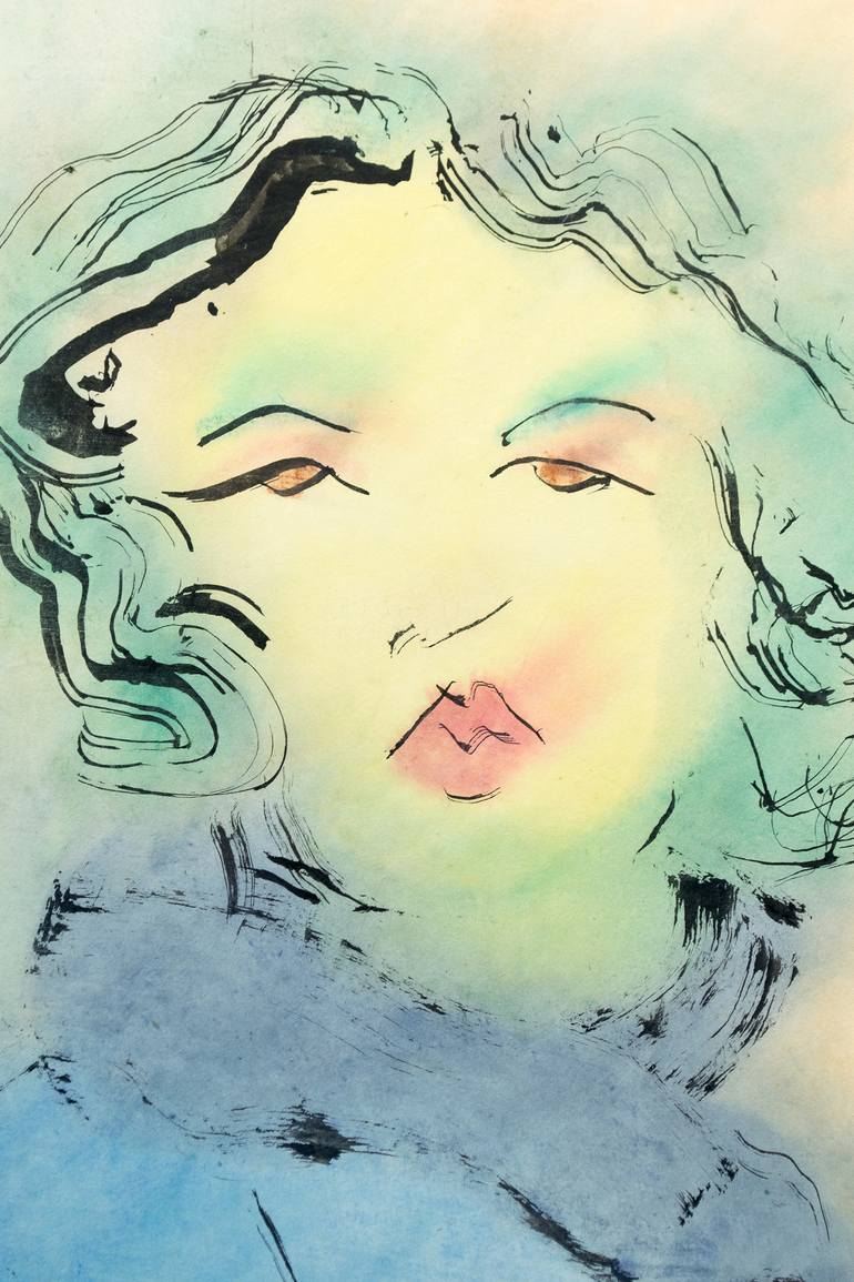 Original Figurative Love Painting by Marcel Garbi