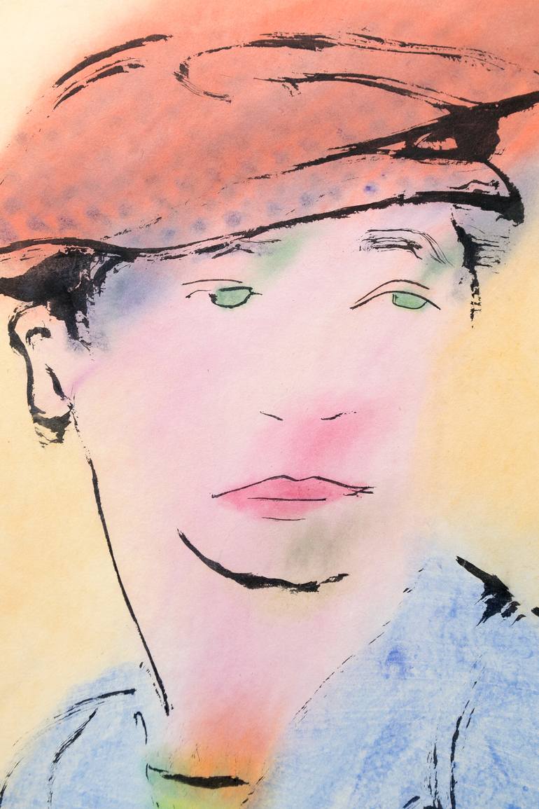 Original Figurative Love Painting by Marcel Garbi