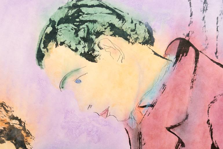 Original Figurative Health & Beauty Painting by Marcel Garbi