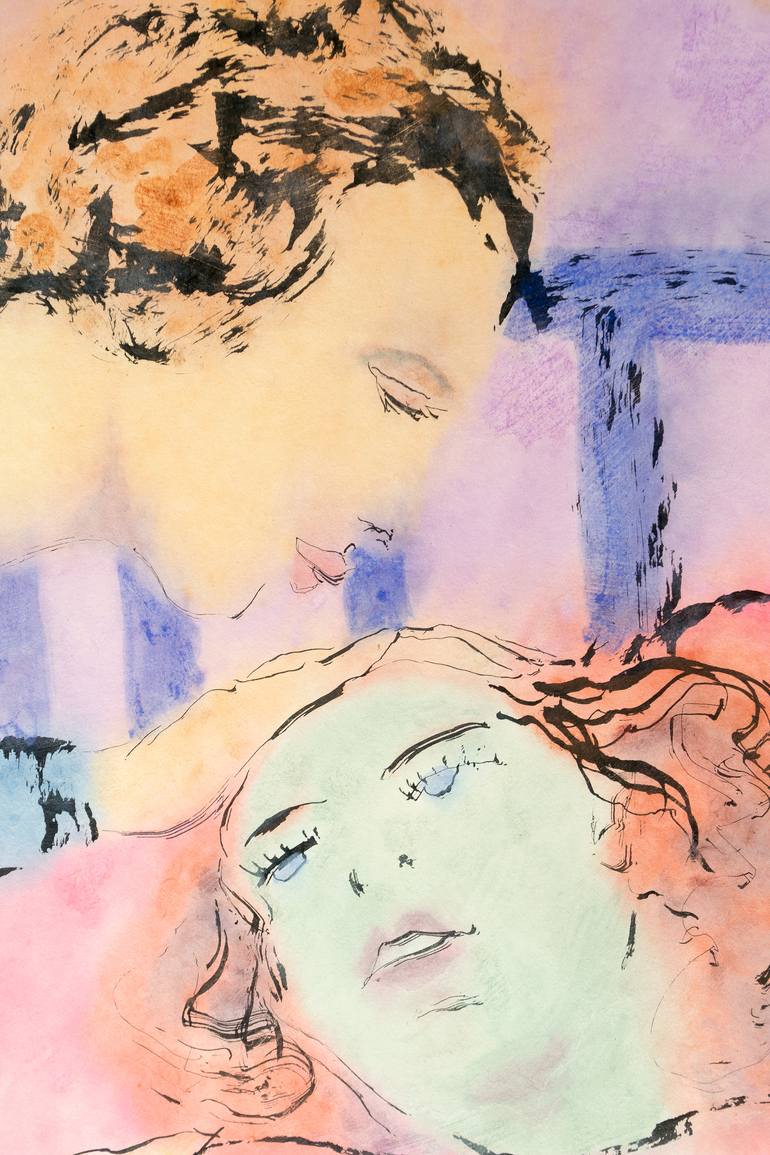 Original Figurative Health & Beauty Painting by Marcel Garbi