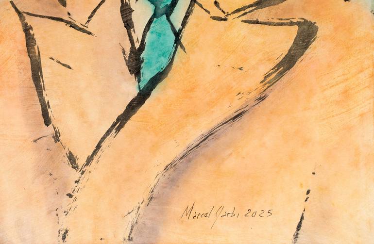 Original Figurative Men Painting by Marcel Garbi