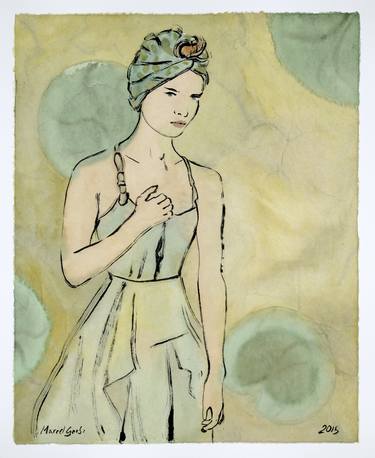 Original Fine Art Fashion Paintings by Marcel Garbi